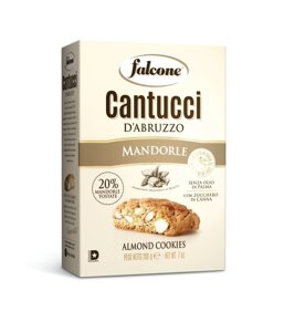 Ciastka Cantucci Mandrole Falcone 200g - Migdałowe - opinie w konesso.pl