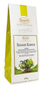 Herbata Ronnefeldt Banane Kirsch 100g - NIEDOSTĘPNY  - opinie w konesso.pl