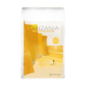 Kawa ziarnista COFFEE PLANT Tanzania Mondul Estate AA 250 g - opinie w konesso.pl