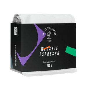 Kawa ziarnista Bracia Ziółkowscy Włoskie Espresso 250g - opinie w konesso.pl
