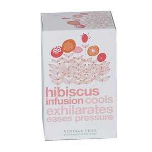 Herbata Vintage Teas Hibiscus Infusion - 30x1,5g - opinie w konesso.pl