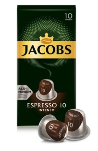 Kapsułki do Nespresso Jacobs Espresso 10 Intenso 10 szt. - opinie w konesso.pl