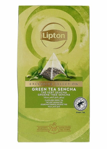 Zielona herbata Lipton Exclusive Selection Green Tea Sencha 25x1,8g  - opinie w konesso.pl