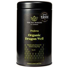 Zielona herbata The Tea Makers Organic Dragon Well No.54 - 100g - opinie w konesso.pl