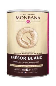 Biała czekolada na gorąco Monbana Tresor Blanc 200g - opinie w konesso.pl