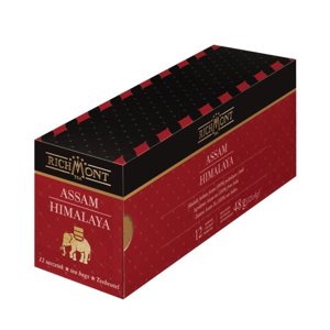 Czarna herbata Richmont Assam Himalaya 12x4g - opinie w konesso.pl
