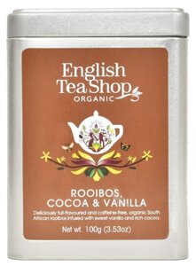 Herbata Rooibos English Tea Shop Rooibos Cocoa & Vanilla 100g - opinie w konesso.pl
