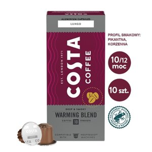 Kawa w kapsułkach Costa Coffee The Warming Blend kompatybilne z ekspresami Nespresso®* - 10 szt. - opinie w konesso.pl