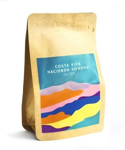 Kawa ziarnista Świeżo Palona Costa Rica Hacienda Sonora Natural 200g - NIEDOSTĘPNY - opinie w konesso.pl