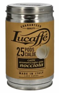 Kawa w saszetkach ESE Lucaffe Nocciola - 25 sztuk - opinie w konesso.pl