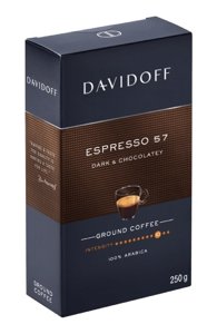 Kawa mielona Davidoff Espresso 57 Intense 250g - opinie w konesso.pl