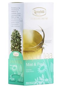 Ziołowa herbata Ronnefeldt Joy Of Tea Mint & Fresh 15x1,4g - opinie w konesso.pl
