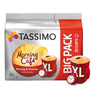 Kapsułki Tassimo Morning Cafe Strong & Intense XL 21 szt. - opinie w konesso.pl