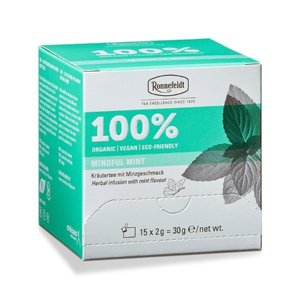 Ziołowa herbata Ronnefeldt 100% Mindful Mint 15x2g - opinie w konesso.pl