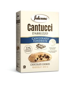 Ciastka Cantucci Cioccolato Falcone 200g - Czekoladowe - opinie w konesso.pl