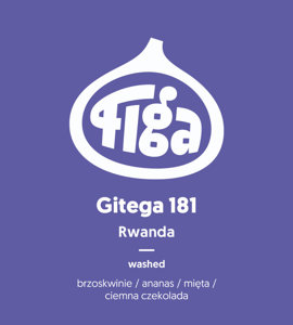 Kawa ziarnista Figa Coffee Rwanda Gitega 181 ESPRESSO 250g - NIEDOSTĘPNY - opinie w konesso.pl