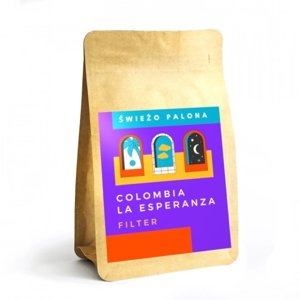 Kawa ziarnista Świeżo Palona Colombia Hulia La Esperanza Natural Anaerobic Fermentation 200g - NIEDOSTĘPNY - opinie w konesso.pl