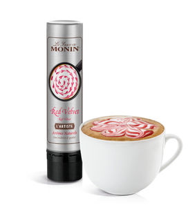 Pisak Latte Art - Sos Red Velvet MONIN 150 ml - opinie w konesso.pl