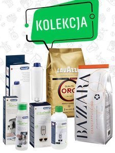 Kolekcja De'Longhi - akcesoria + kawa - opinie w konesso.pl