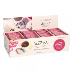 Owocowa herbata Veertea Cranberry & Raspberry 100x2g - opinie w konesso.pl