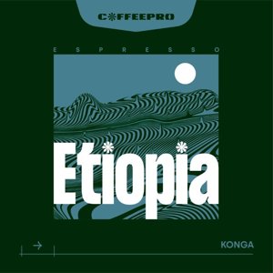 Kawa ziarnista CoffeePro Espresso Etiopia 1kg - NIEDOSTĘPNY - opinie w konesso.pl