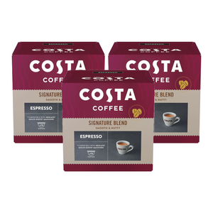 ZESTAW - Kawa w kapsułkach Costa Coffee Signature Blend Espresso kompatybilna z Dolce Gusto®* -3x16 szt. - opinie w konesso.pl