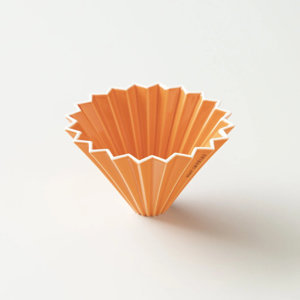 Ceramiczny Origami Dripper M - Pomarańczowy - opinie w konesso.pl