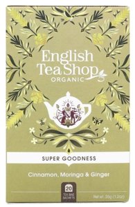 Ziołowa herbata English Tea Shop Cinnamon Moringa Ginger 20x1,75g - opinie w konesso.pl