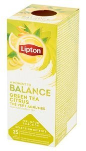 Zielona herbata Lipton Classic Green Tea Citrus 25x1,3g - opinie w konesso.pl