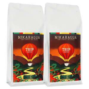 ZESTAW - Kawa ziarnista Trip Coffee Nikaragua 2x1kg - opinie w konesso.pl