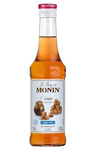 Syrop CARAMEL SUGAR FREE MONIN - syrop bezcukrowy karmelowy 0,25 L  - opinie w konesso.pl