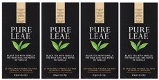 ZESTAW 4x Czarna herbata Pure Leaf Black Vanilla Milima 25x1,9g - opinie w konesso.pl