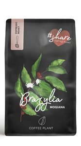 Kawa ziarnista COFFEE PLANT Brazylia Mogiana 250g - opinie w konesso.pl