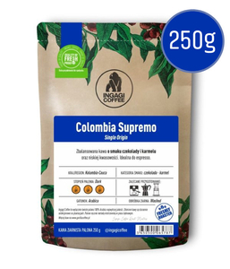 Kawa ziarnista Ingagi Coffee Colombia Supremo 250g - opinie w konesso.pl