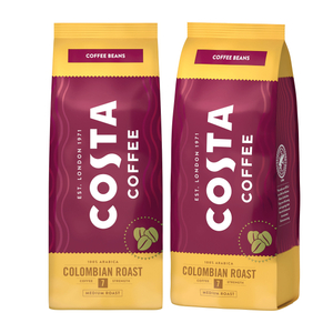 ZESTAW - Kawa ziarnista Costa Coffee Colombian Roast 2x500g - opinie w konesso.pl
