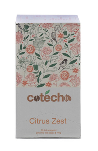 Herbata Cotecho Citrus Zest 20x2g - opinie w konesso.pl