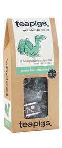 Zielona herbata teapigs Green Tea with Mint 15x2,5g - opinie w konesso.pl