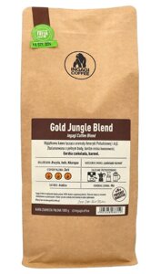 Kawa ziarnista Ingagi Coffee Gold Jungle Blend 1kg - opinie w konesso.pl