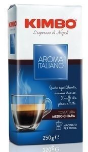 Kawa mielona Kimbo Aroma Italiano 250g - opinie w konesso.pl