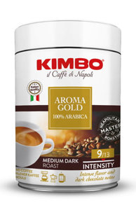Kawa mielona Kimbo Aroma Gold 250 - puszka - opinie w konesso.pl