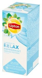 Ziołowa herbata Lipton Classic Peppermint 25x1,6g - opinie w konesso.pl