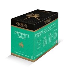 Zielona herbata Richmont Peppermint Green - 50x4g - opinie w konesso.pl