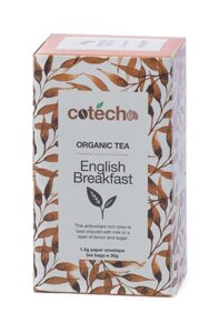 Herbata Cotecho Organic English Breakfast 20x1,5g - opinie w konesso.pl