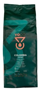 Kawa ziarnista YoCo Coffee Colombia Cofinet 1kg - opinie w konesso.pl