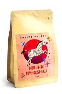 Kawa ziarnista Świeżo Palona Burundi Nyagishiru Natural 250g - NIEDOSTĘPNY - opinie w konesso.pl