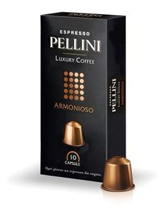 Kapsułki do Nespresso Pellini Armonioso - 10 sztuk - opinie w konesso.pl