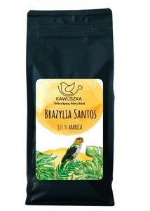 Kawa ziarnista Kawuszka Brazylia Santos/Sao Rafael 250g - opinie w konesso.pl