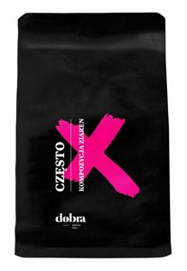 Kawa ziarnista Dobra CZĘSTO - Kompozycja Ziaren 250g - opinie w konesso.pl