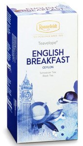 Czarna herbata Ronnefeldt Teavelope English Breakfast 25x1,5g - opinie w konesso.pl