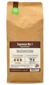 Kawa ziarnista Ingagi Coffee Espresso No 1 1kg - opinie w konesso.pl